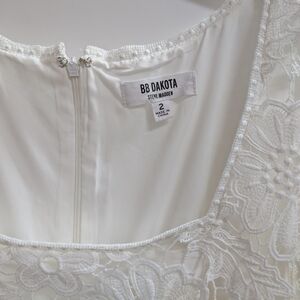 BB Dakota White Lace Dress
